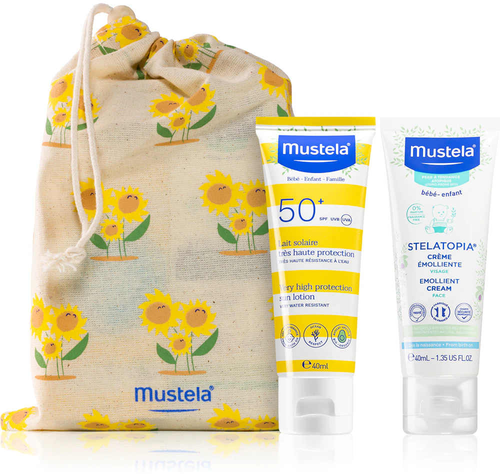 Mustela Sun Atopic gift set for babies and children