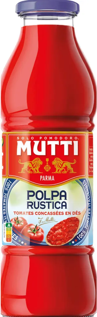Mutti Polpa Rustika fruit pulp, chunky 690g