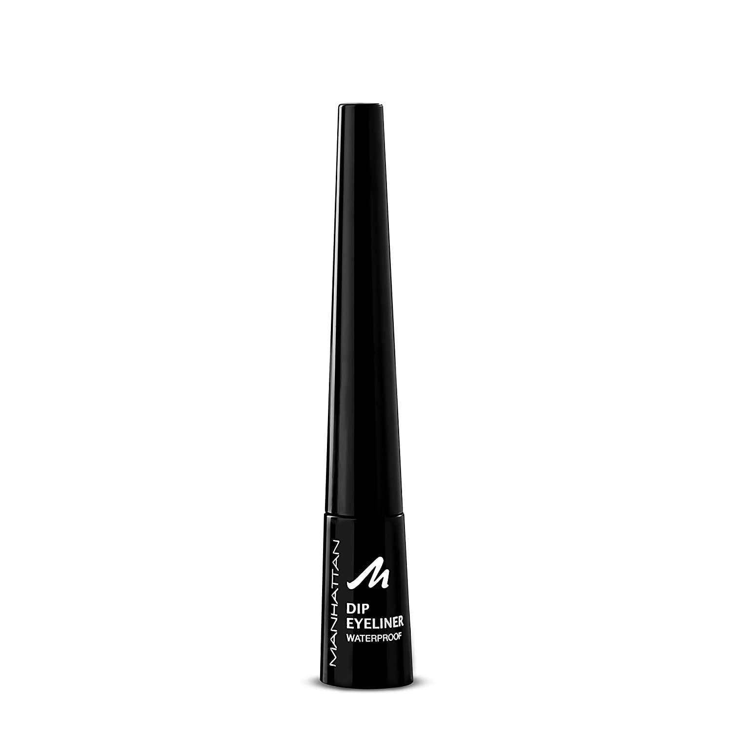 Manhattan Dip Eyeliner Waterproof Black Eyeliner with Special Applicator for the Ideal Cat Eye Swing Colour Black 1010N 1 x 9.07 g, ‎1010n black.