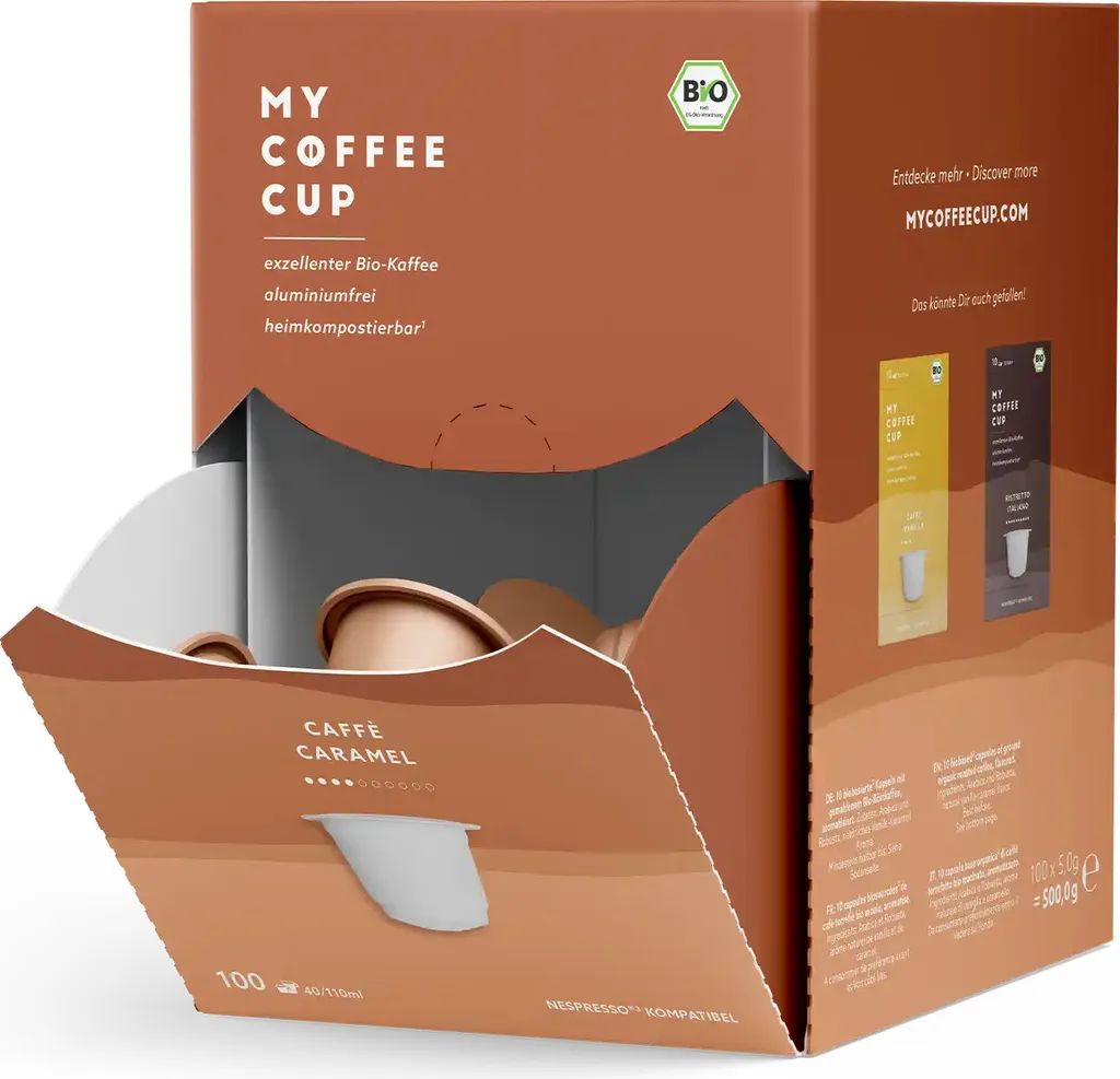 My Coffee Cup - Caffé Caramel – 100 capsules