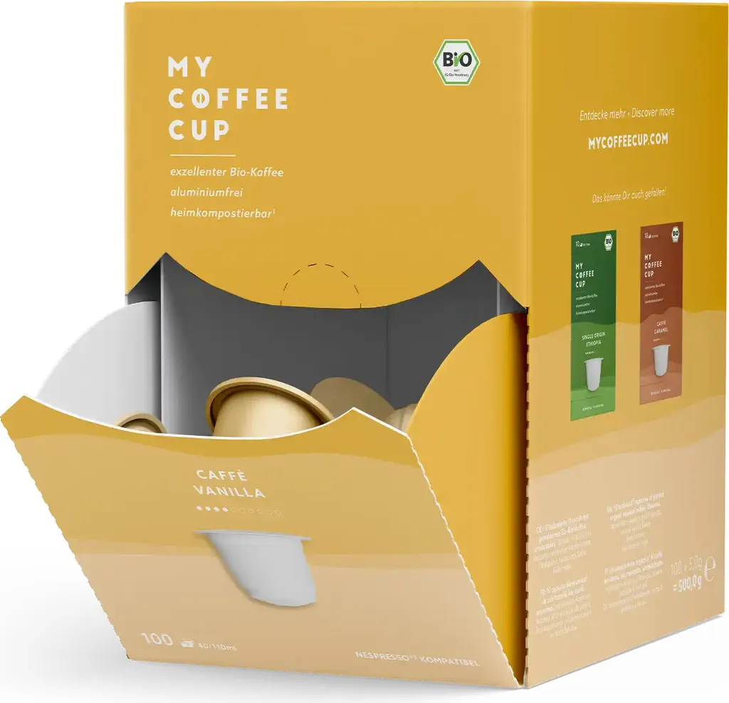 My Coffee Cup - Caffé Vanilla – 100 capsules