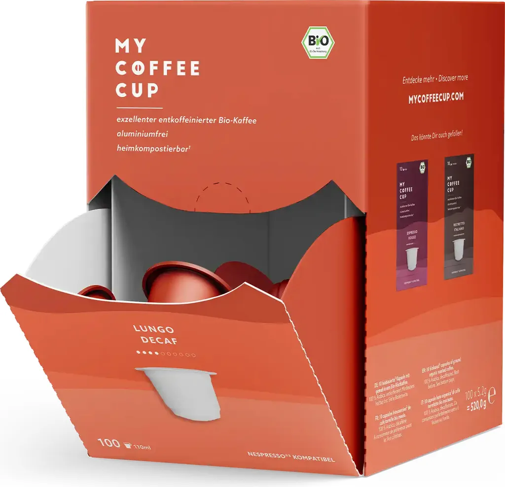 My Coffee Cup - Decaf – 100 capsules