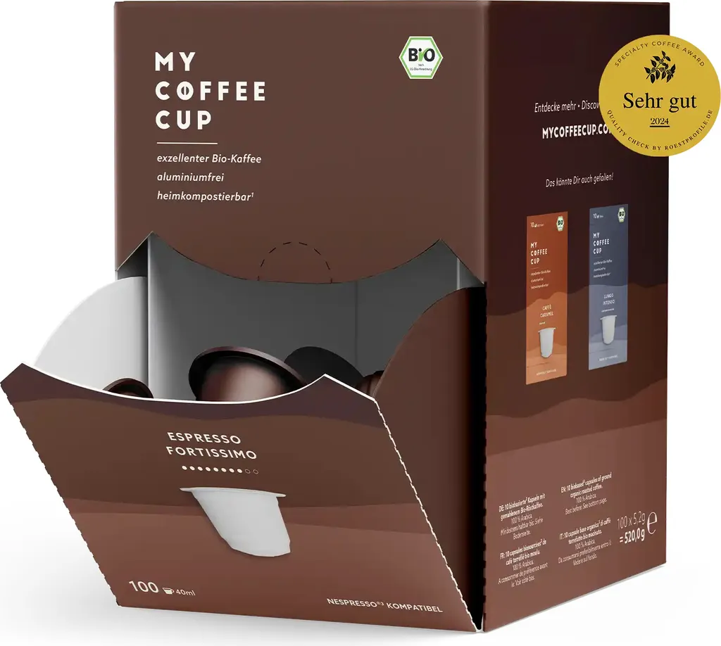 My Coffee Cup - Espresso Fortissimo – 100 capsules