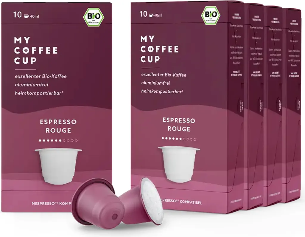 My Coffee Cup - Espresso Rouge – 50 capsules