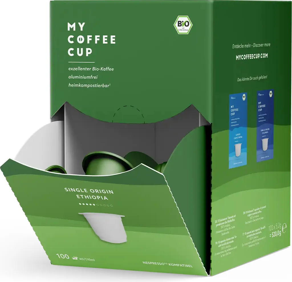My Coffee Cup - Single Origin Ethiopia – 100 capsules