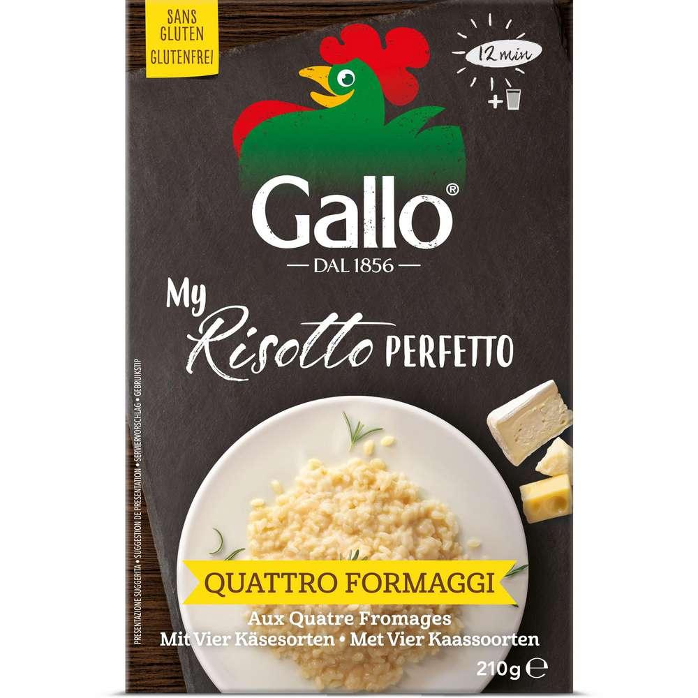 My Risotto Perfetto with four cheeses