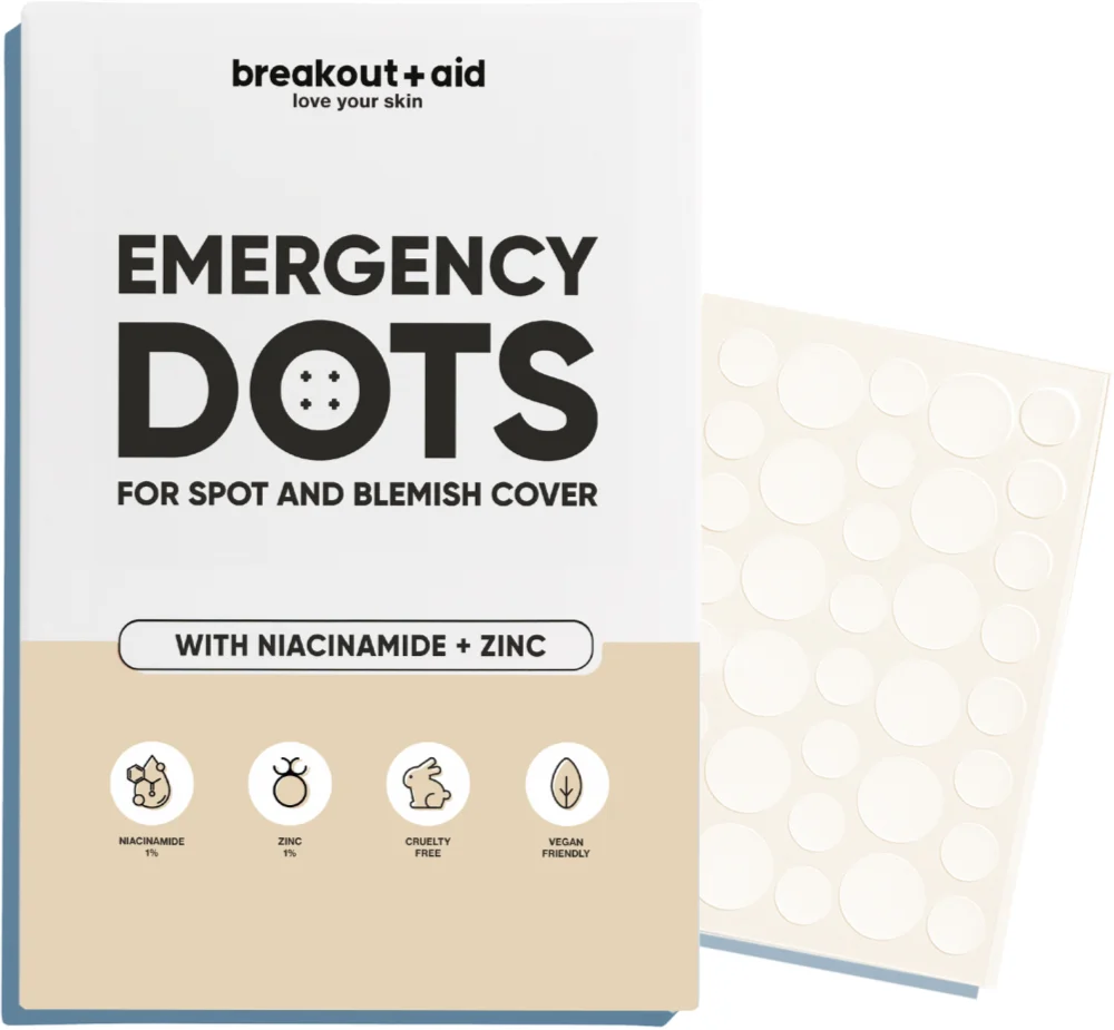 My White Secret Breakout + Aid Emergency Dots local acne treatment with niacinamide and zinc