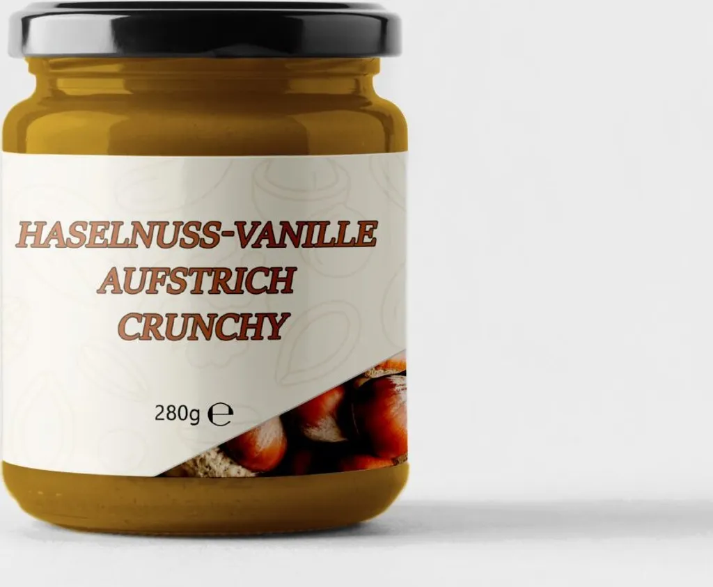 Mynatura Haselnuss Vanille Aufstrich 280g Glas