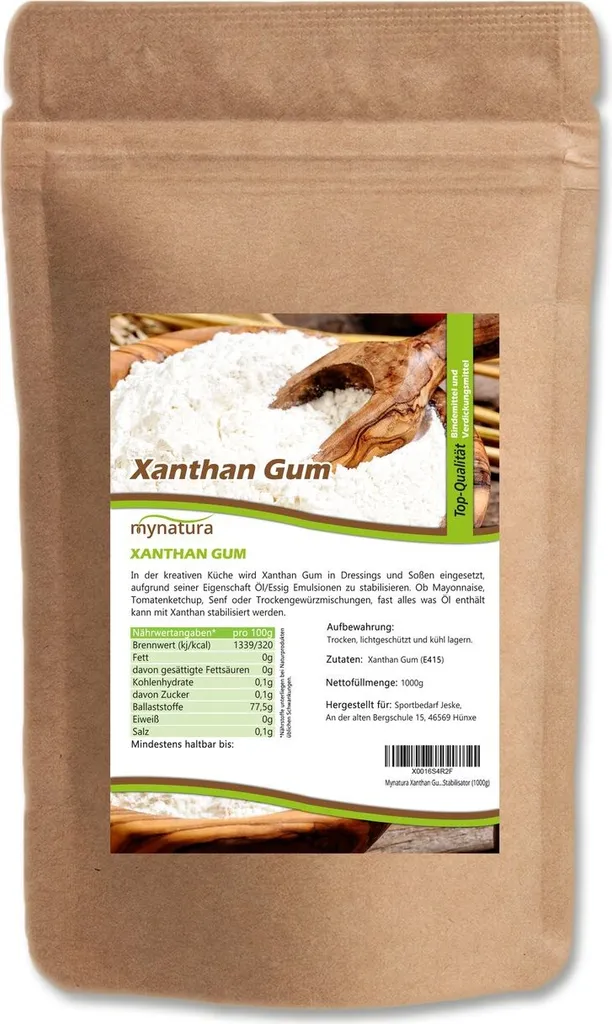 Mynatura Xanthan Gum Binder 1Kg 1 Bag