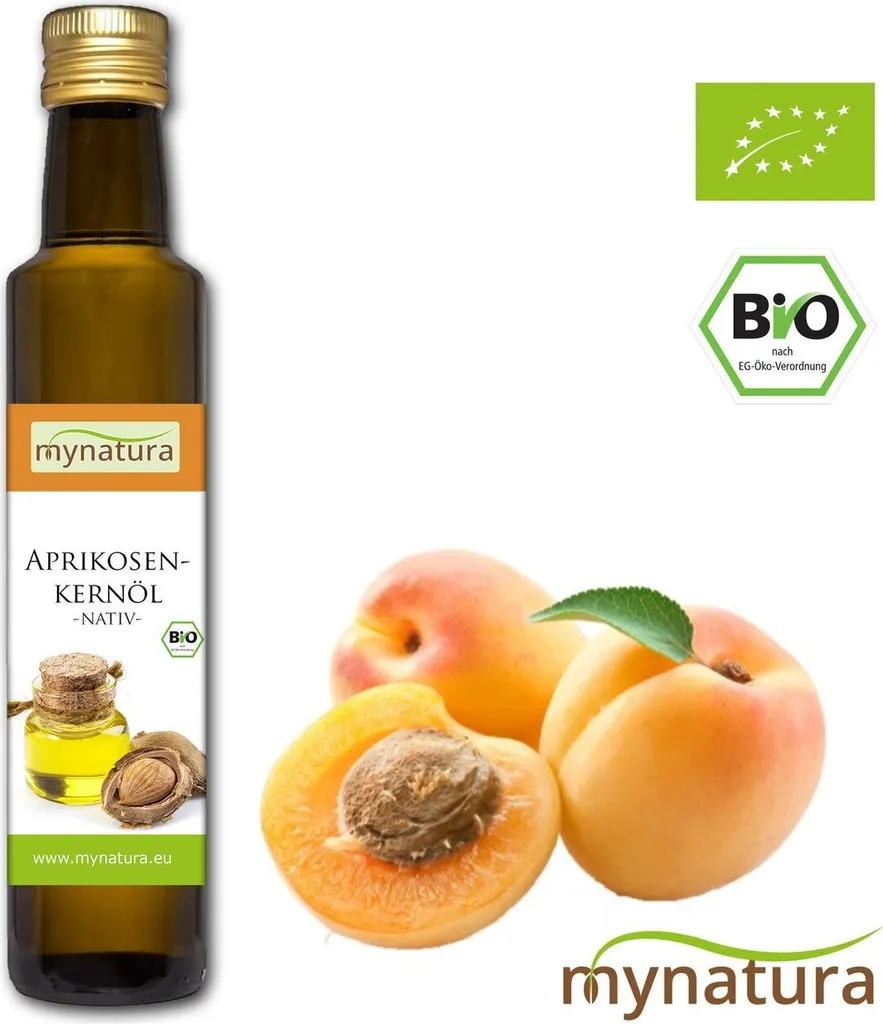 MynaturaAprikosenkernöl kaltgepresst 0,25L 1 Flasche