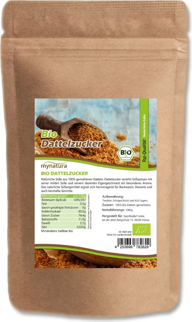 MynaturaDattelzucker 1000g