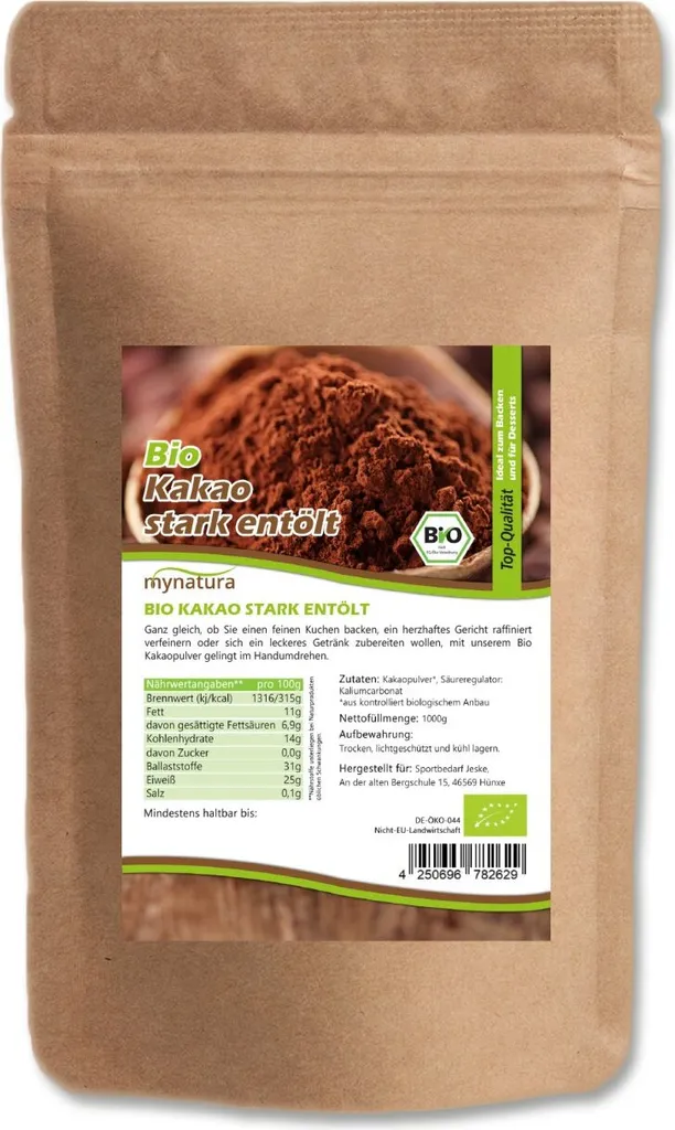 Mynatura cocoa, heavily deoiled 1kg