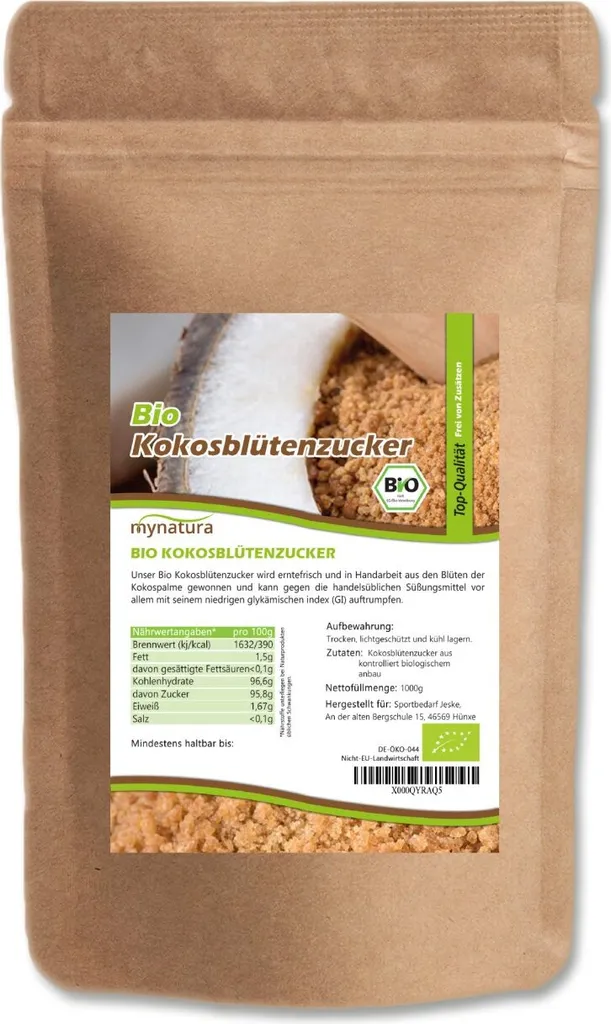 MynaturaKokosblütenzucker 1 Beutel