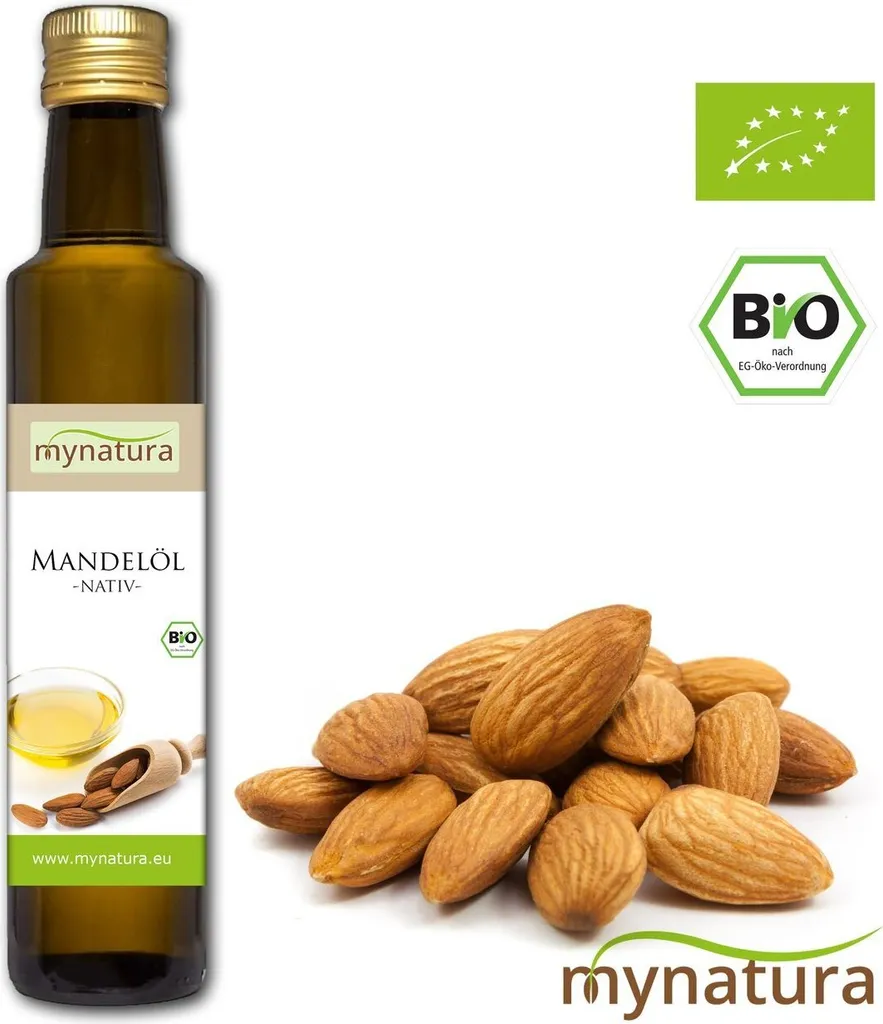 MynaturaMandelöl kaltgepresst 0,25L 2 Flaschen