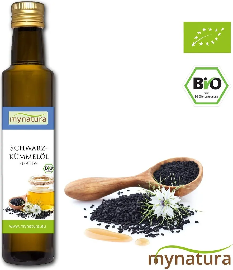MynaturaSchwarzkümmelöl kaltgepresst 250ml 1 Flasche
