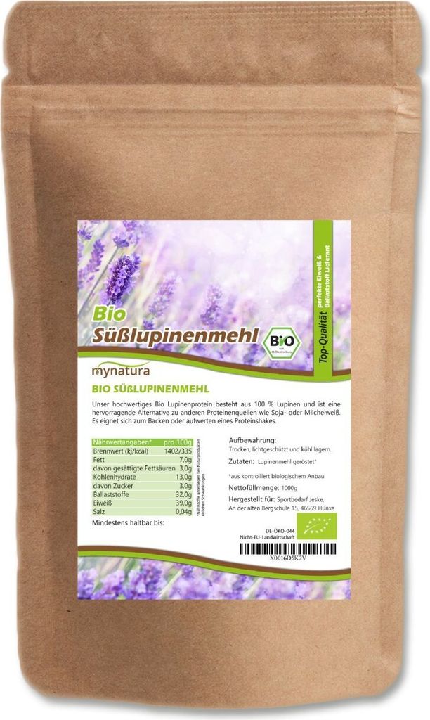 Mynatura Sweet Lupin Flour 1Kg