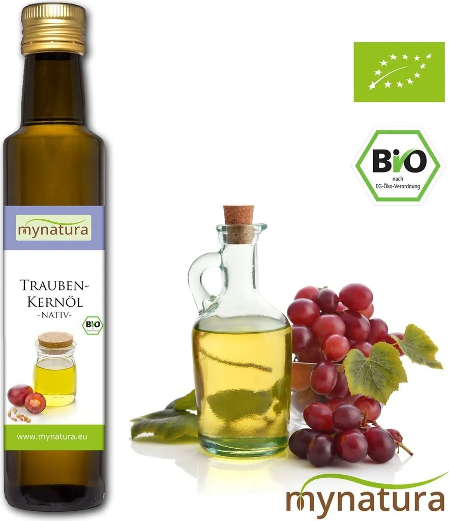 MynaturaTraubenkernöl kaltgepresst 1 Flasche