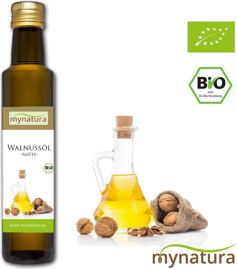 MynaturaWalnussöl Kaltgepresst 0,25L 1 Flasche