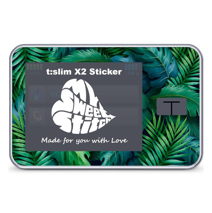 MySweetStitch | Tandem t:slim X2 Sticker | Tropical