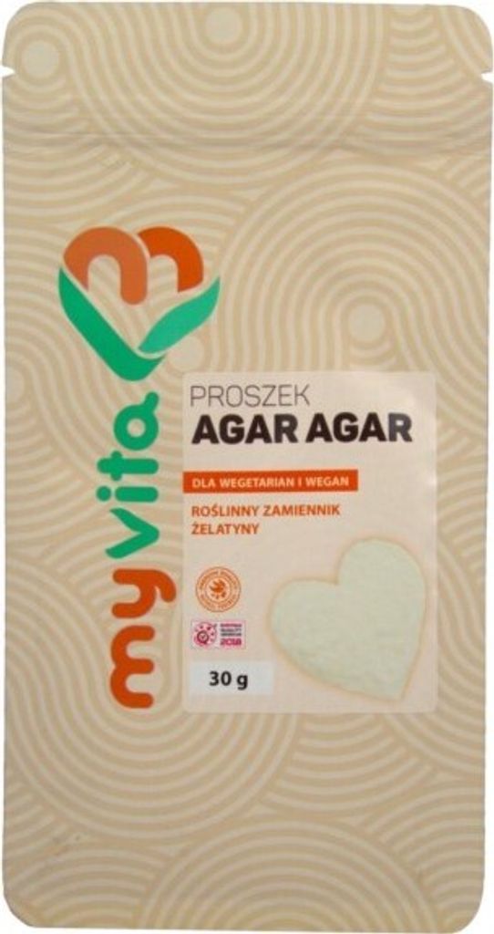 Myvita Agar Powder 30 g natural thickener