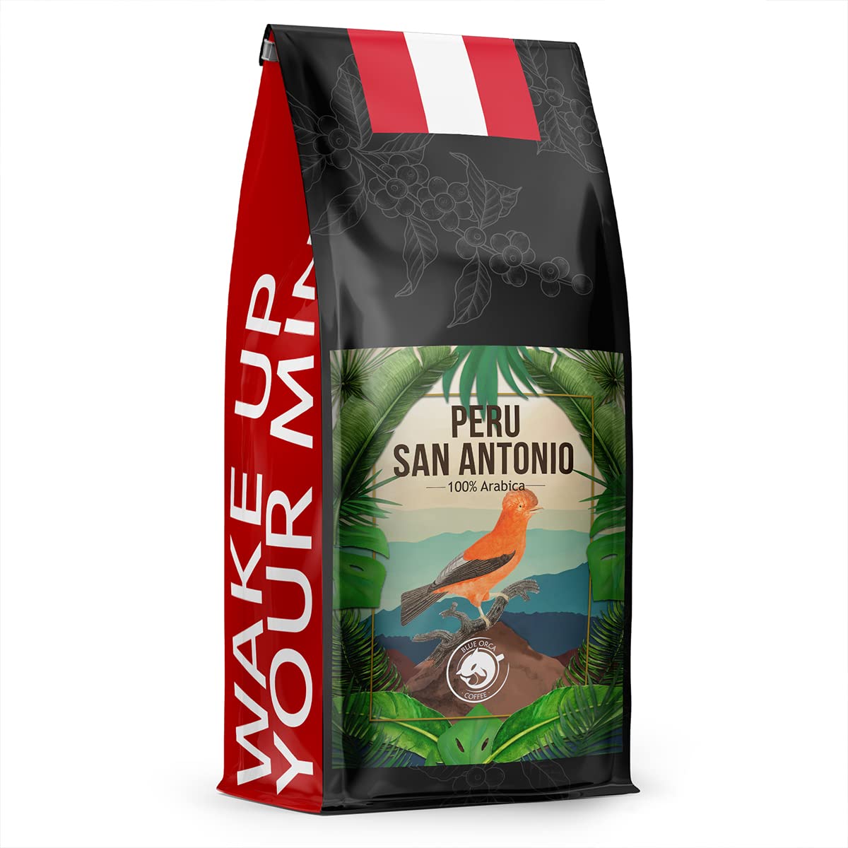 Blue Orca Coffee - PERU SAN ANTONIO - Specialty Kaffeebohnen aus Peru San Antonio - Frisch geröstet - Single Origin - SCA 82 Punkte, 1 kg
