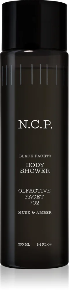 N.C.P. Olfactives 702 Musk & Amber scented shower gel