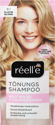 raelle Tönungsshampoo Platinblond 8.1, 14 ml