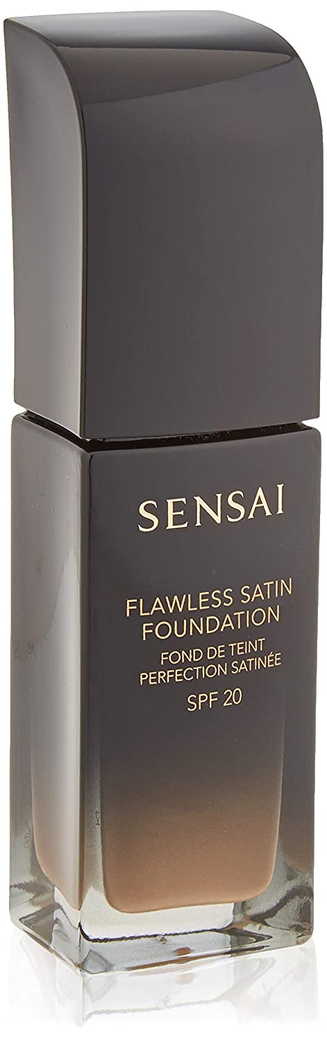 Sensai Flawless Satin Foundation Number 204.5 Warm Beige 30 ml, ‎warm