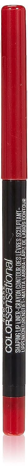 Maybelline New York Color Sensational Lippe Content Shaping Lip Liner No. 80 Red Escape, 1 SPACE (1 x 1 piece)