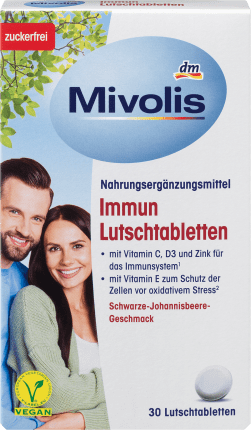 Mivolis Immune lozenges, 30 pcs, 43 g