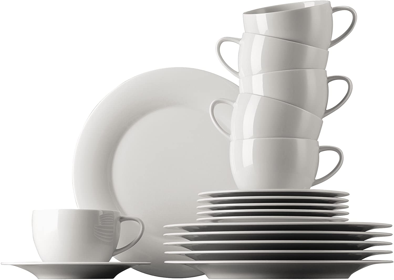 Rosenthal Yono Novo Weiss Kaffeeset 18-tlg. 19735-800001-18735