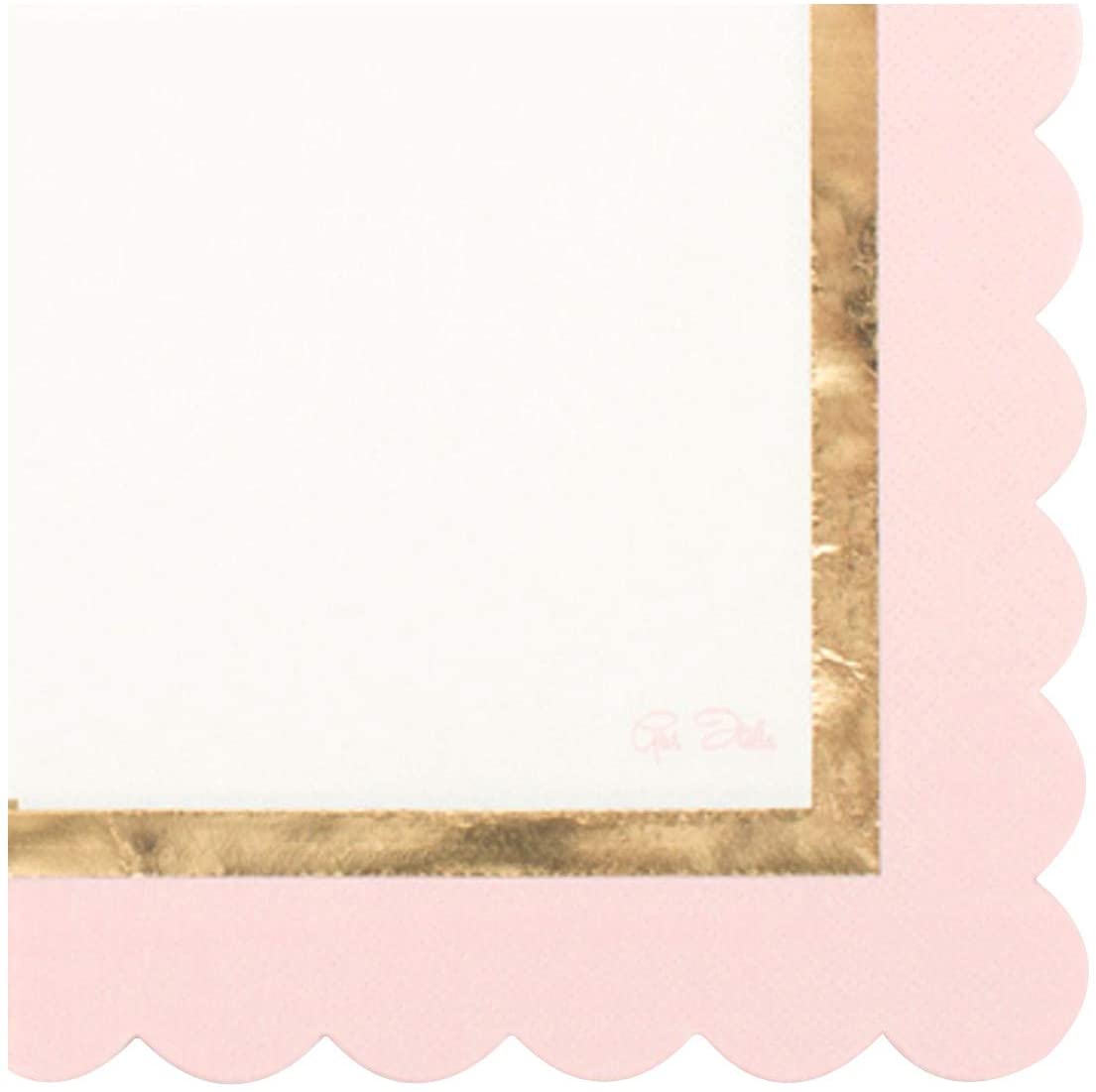 Givi Italia 63854 16 Napkins 33 X 33 Baby Chic Pink, Multi-Colour