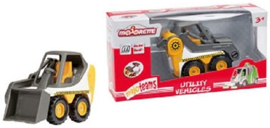 Majorette Commercial Vehicles Approx. 11 Cm Utility Vehicles Digger, Tractor Or Forkl