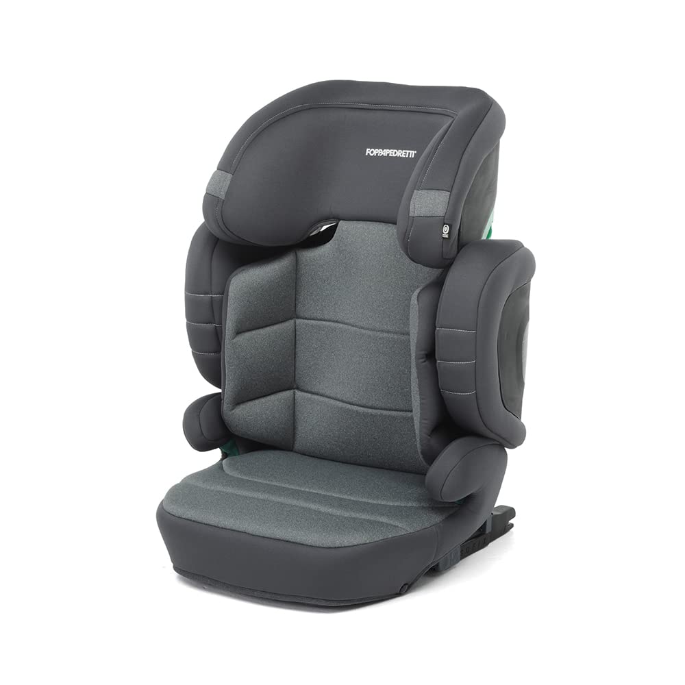 Open i-size Dualfix Car Seat for Children with Height from 100 to 150 cm from 3 to 12 Years - Silver