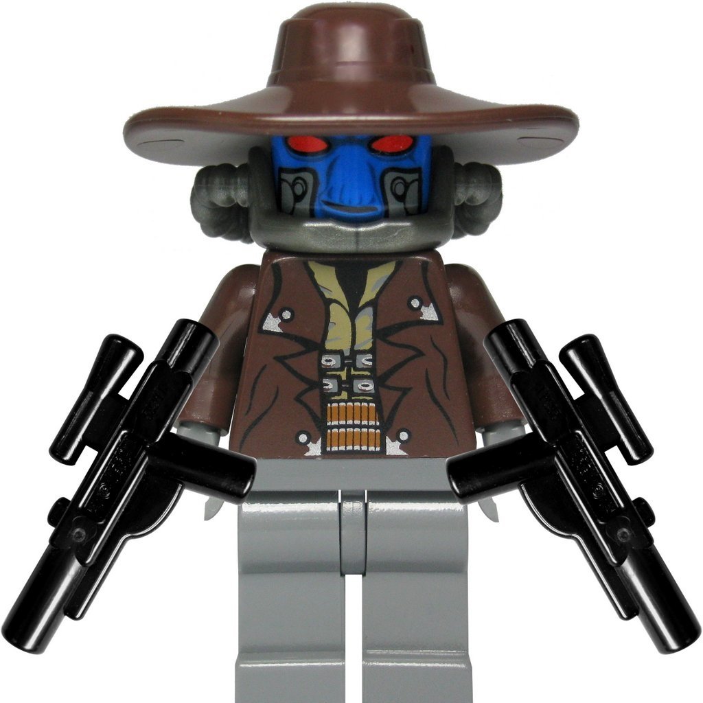 Lego Star Wars Mini Figure Cad Bane With 2 Blaster New From 8098 8128