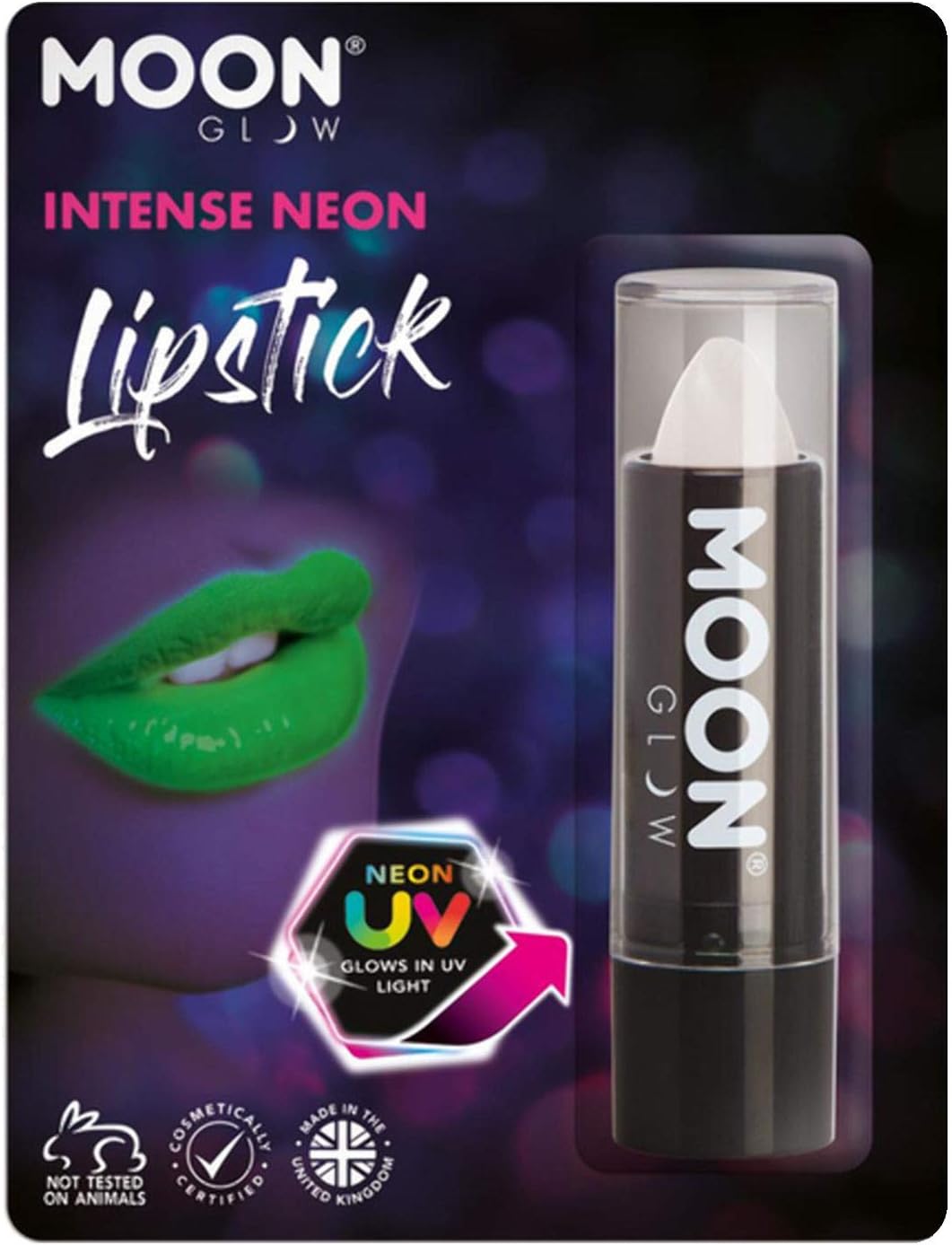 PAPSTAR WOOOOZY Neon UV Lipstick 5g White