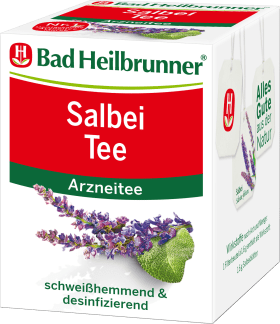 Bad Heilbrunner Medicinal Tea, Sage (8 X 1.6 G), 12.8 G