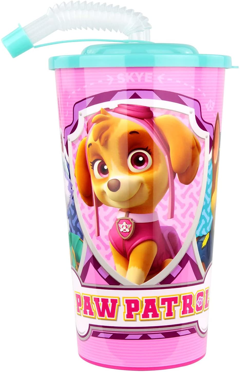 Pos Handels GmbH - Drinking cup with trendy Paw Patrol motif, Beaker, multicoloured