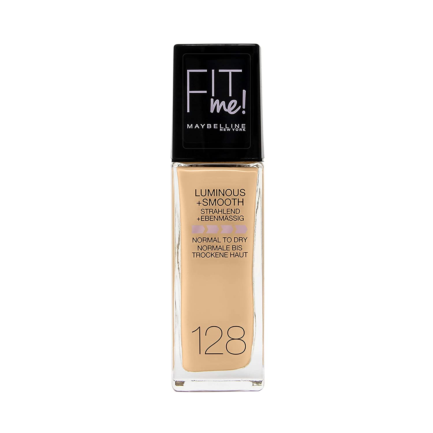 Maybelline New York Maybelline Fit Me Liquid Make-Up 1-piece 30 ml, warm ‎nr. 128