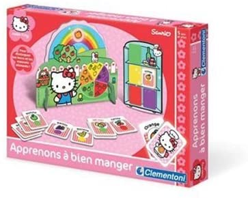 Clementoni 62557 – Educational Game – Hello Kitty – Learn to eat well