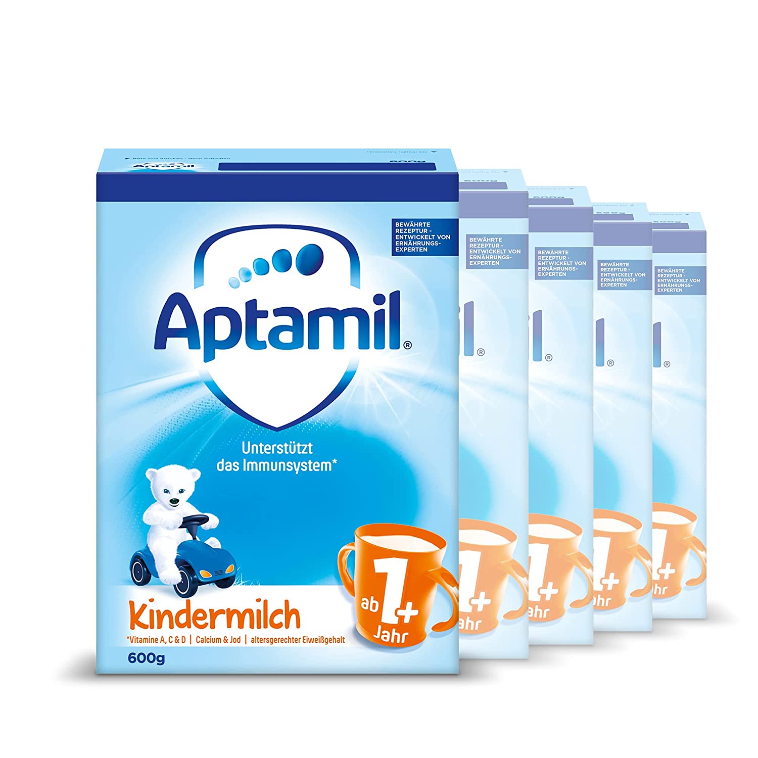 Aptamil Children\'s Milk, pack of 5 (5 x 600 g)