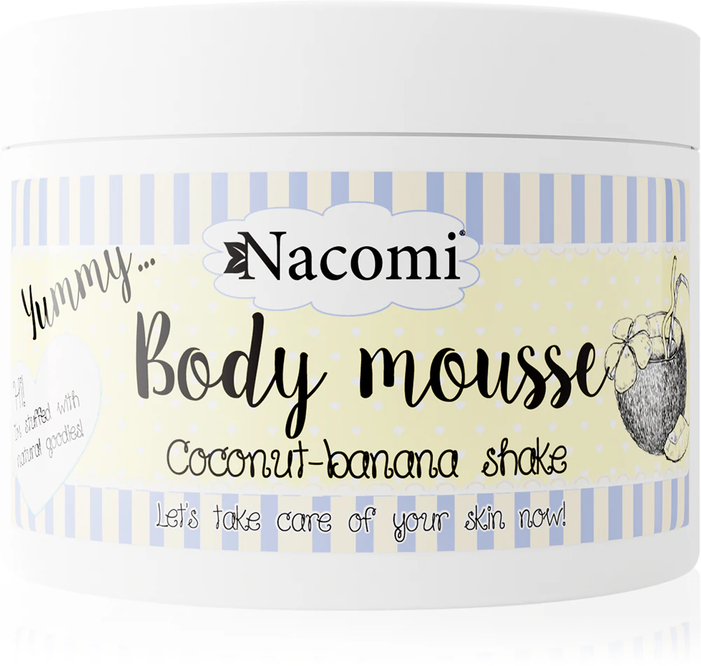 Nacomi Yummy... Coconut Banana Shake Refreshing Body Foam