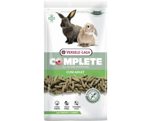 Rodent food VERSELE-LAGA Complete Cuni Adult 1.75 kg 100% extruded, grain-free food for adult rabbits in a fresh bag