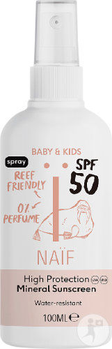 Naïf Baby&Kids Sun Spray SPF50 Perfume Free 100ml