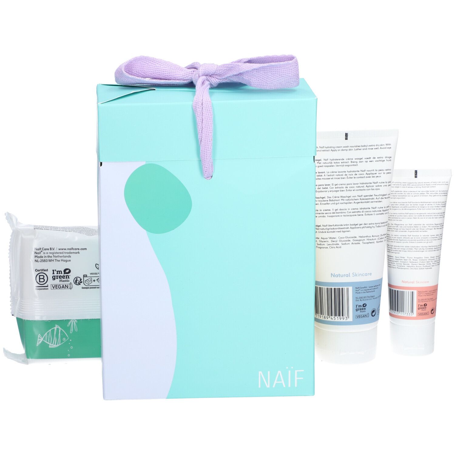 NAIF Baby Pflegepaket Geschenkset