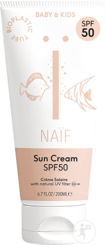 Naïf Sun Cream Baby And Child SPF50 Tube 200ml