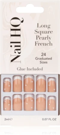 Nail HQ Long Square Fake Nails