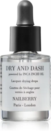 NAILBERRY Dry ​​and Dash Lacquer Drying Drops drying accelerator for nail polish