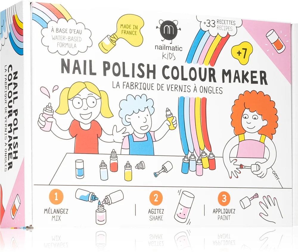 Nailmatic Nail Polish Color Maker 4 Nail Polishes Set for making nail polishes