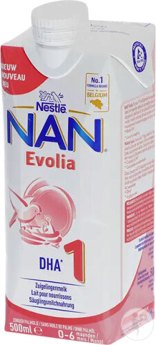 Nan Evolia 1 infant milk 500ml